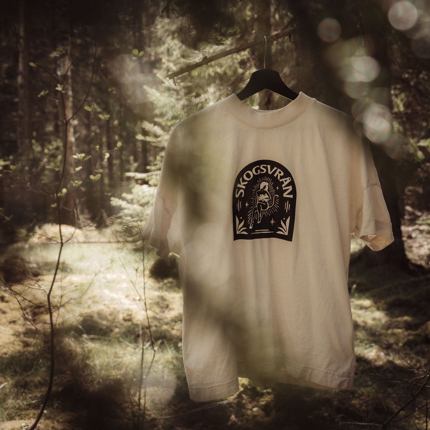 Oversize T-shirt ✦ Svart Print