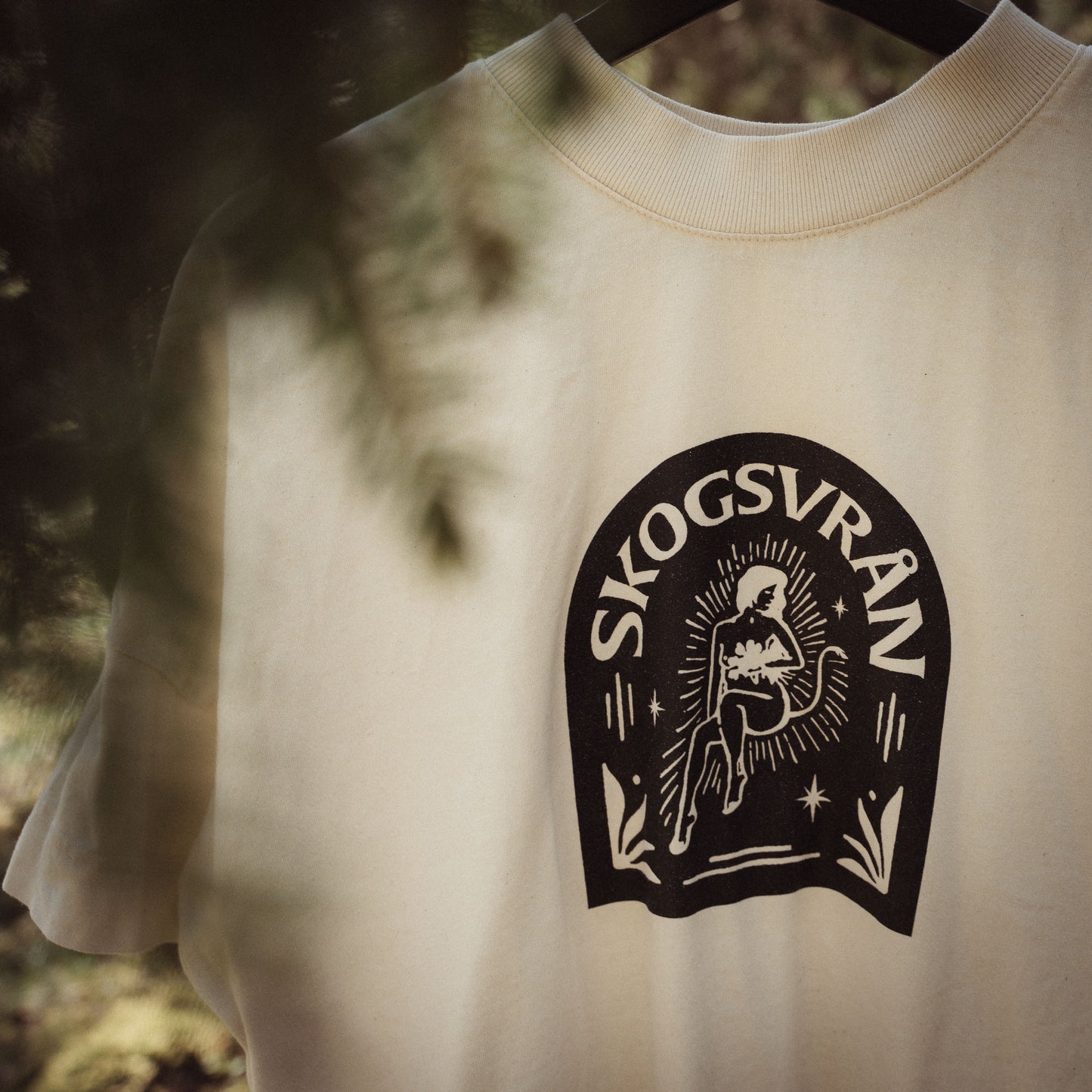 Oversize T-shirt ✦ Svart Print