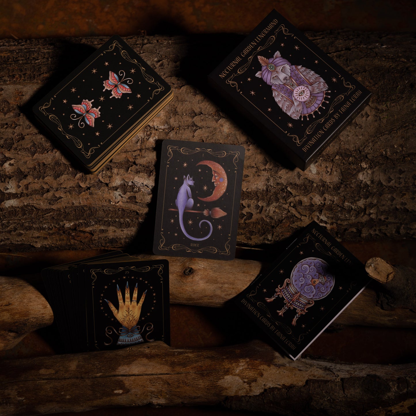 Orakellek ✦ Nocturnal Garden Lenormand