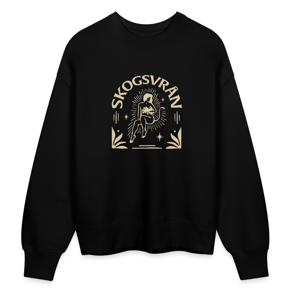 Tröja ✦ Beige Print - svart
