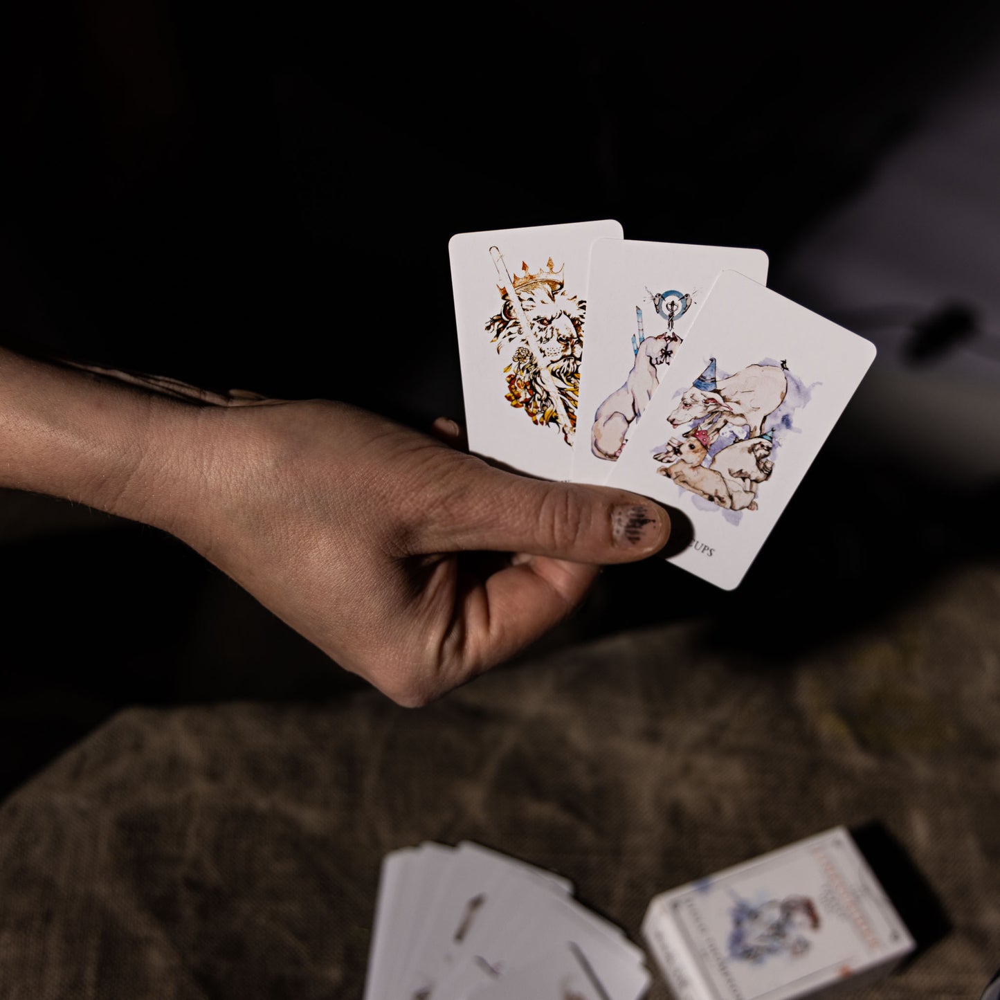 Tarotkort ✦ Linestrider ✦ Mini ✦ Siolo Thompson ✦ Engelsk version