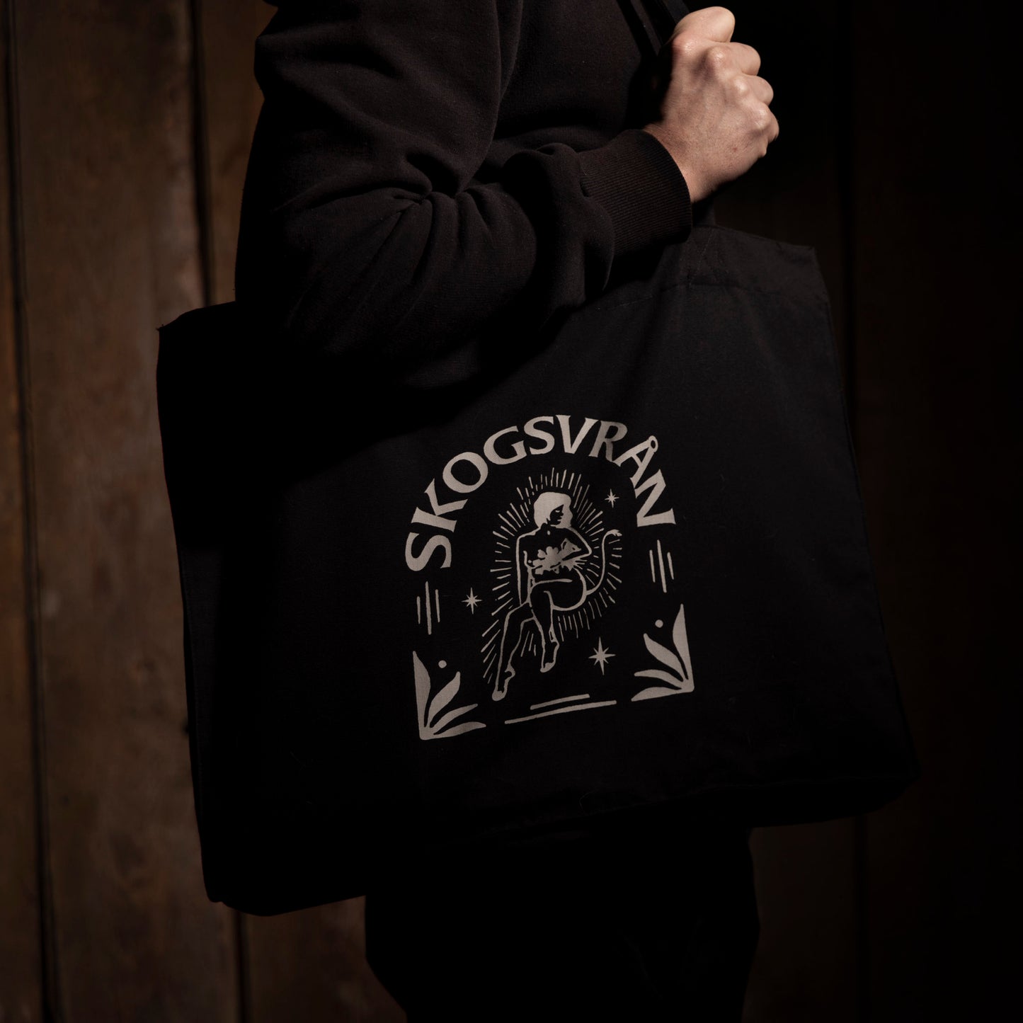 Tygväska ✦ Vitt Print