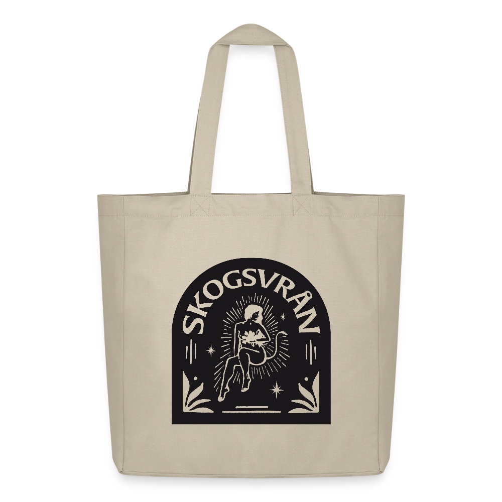 Tygväska Skogsvrån ✦ Återvunnet material - krämbeige