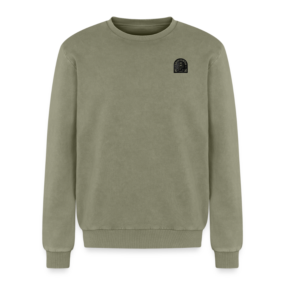Skytten ✦ Stjärnvisaren 2027 ✦ Sweatshirt - grön syratvättad