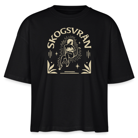 Skogsvrån T-shirt ✦ Svart ✦ Dam - svart