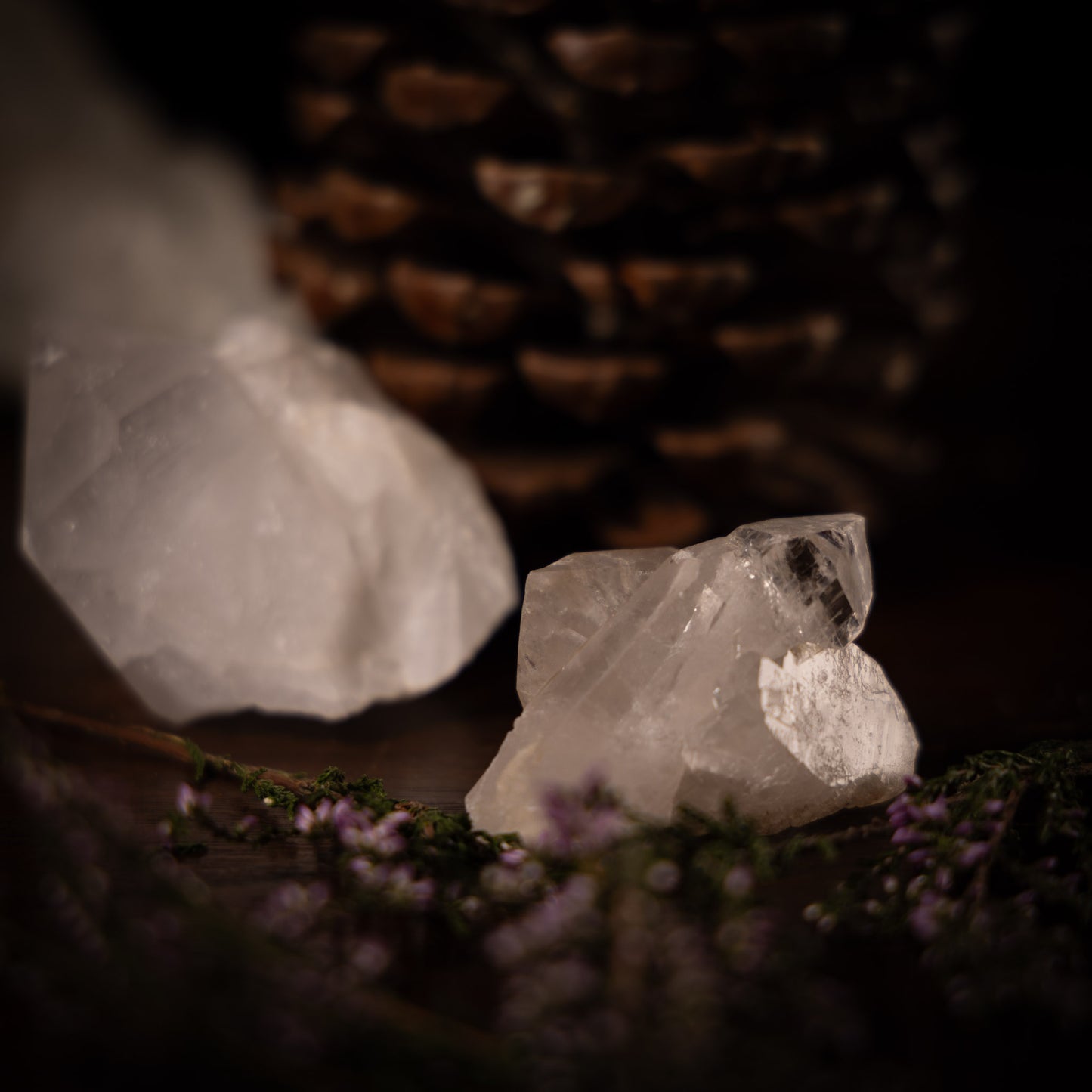 Bergskristall ✦ Kluster