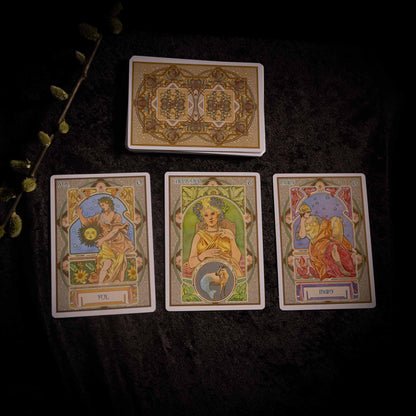 Orakelkort ✦ Astrological Oracle ✦ Art Nouveau