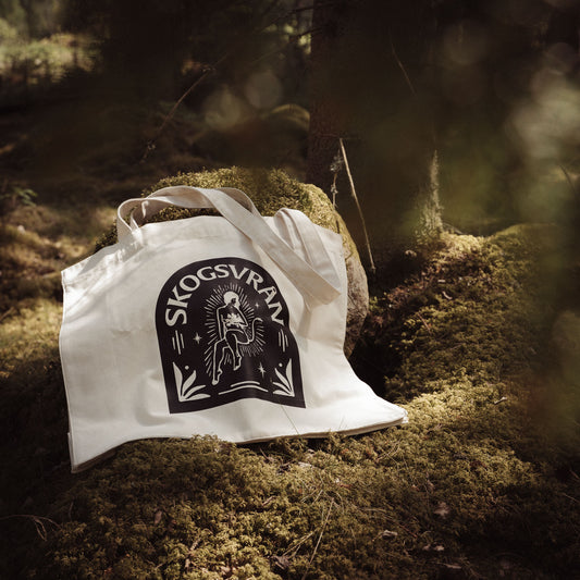 Tygväska ✦ Svart Print