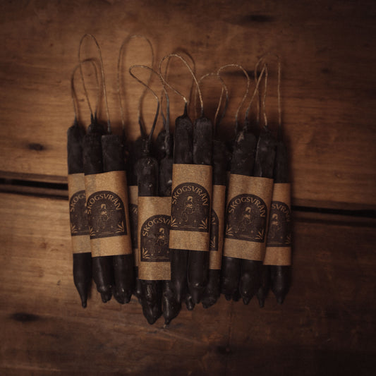 Handgjorda ritualljus av bivax ✦ Cord-cutting