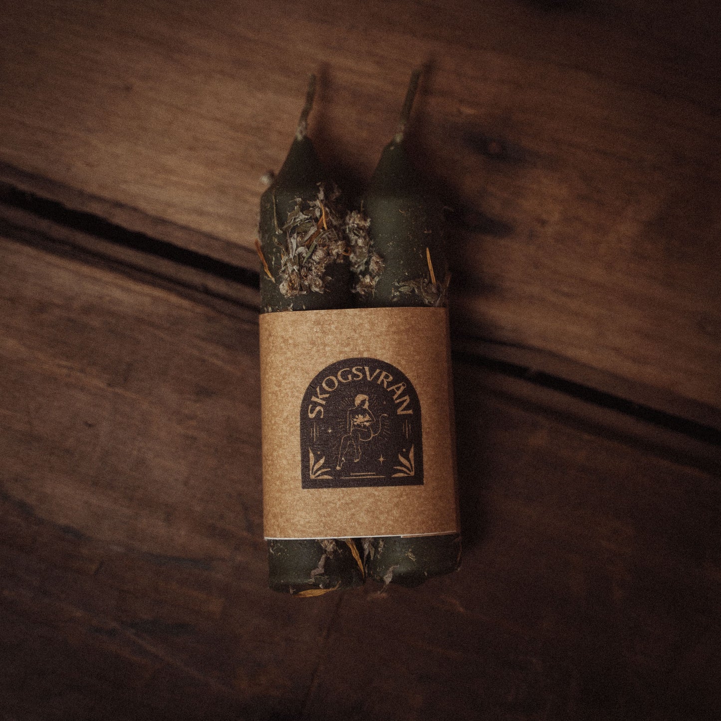 Ritualljus ✦ Bivax ✦ Gråbo & Ringblomma