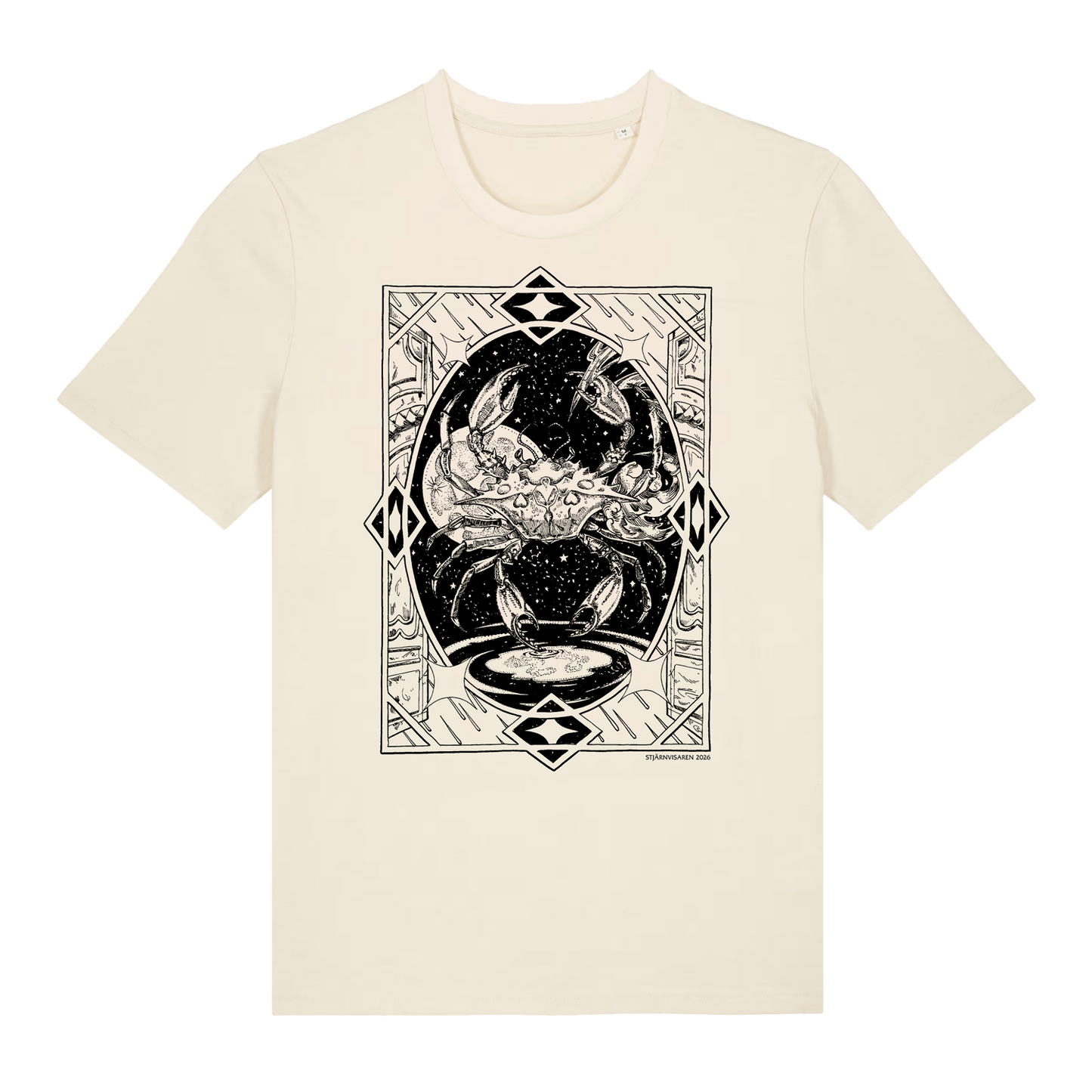 Kräftan ✦ Stjärnvisaren ✦ 2026 B&W Artist Series T-shirt
