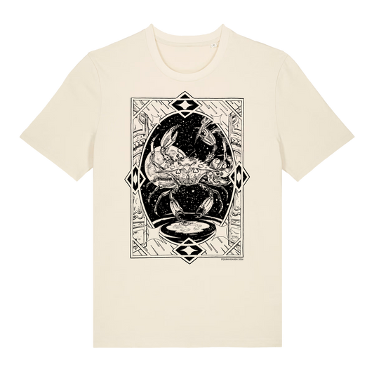 Kräftan ✦ Stjärnvisaren 2026 ✦ B&W Artist Series T-shirt