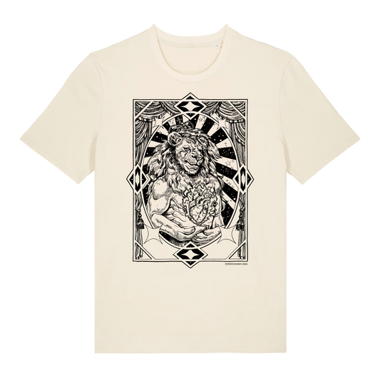 Lejonet ✦ Stjärnvisaren 2026 ✦ B&W Artist Series T-shirt