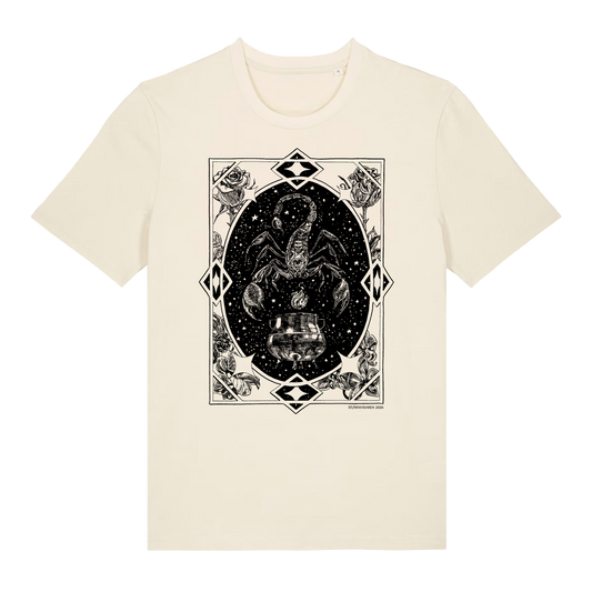 Skorpionen ✦ Stjärnvisaren 2026 ✦ B&W Artist Series T-shirt