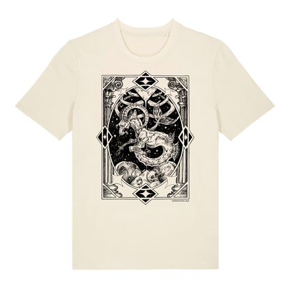 Stenbocken ✦ Stjärnvisaren 2026 ✦ B&W Artist Series T-shirt