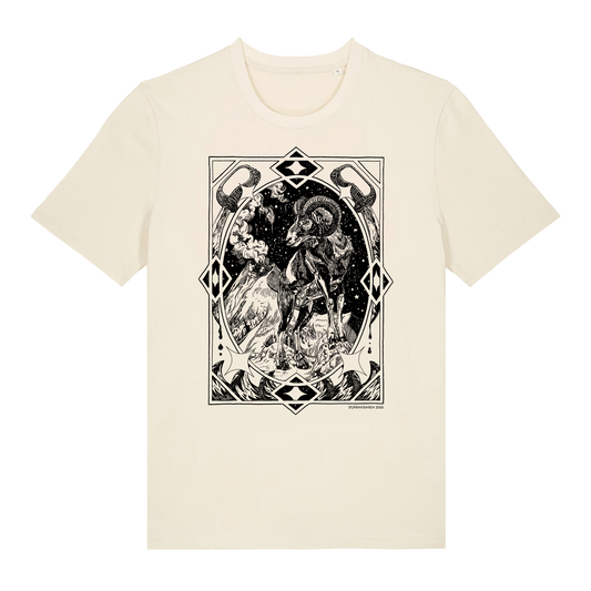 Väduren ✦ Stjärnvisaren 2026 ✦ B&W Artist Series T-shirt