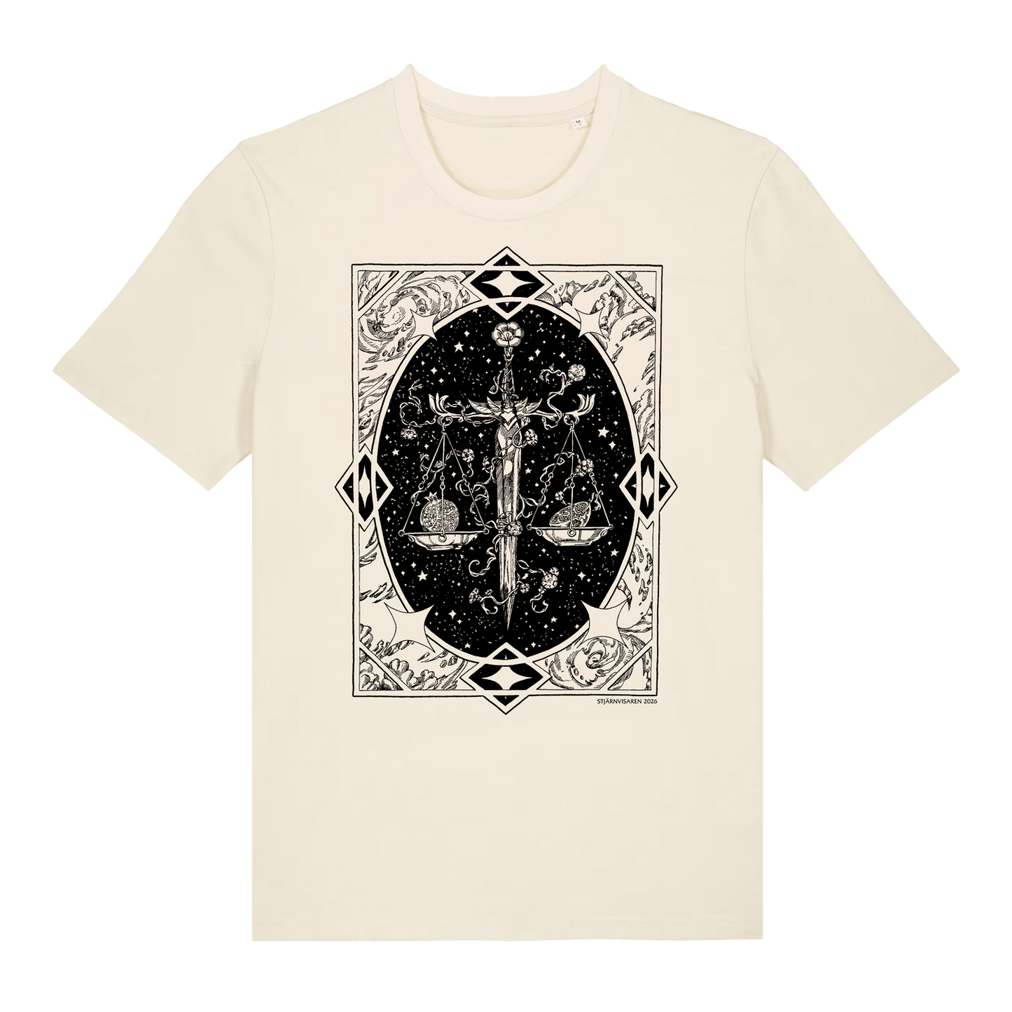 Vågen ✦ Stjärnvisaren 2026 ✦ B&W Artist Series T-shirt