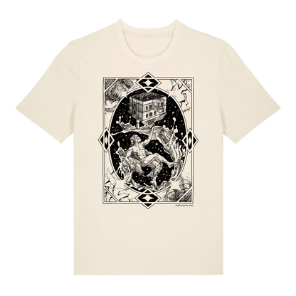 Vattumannen ✦ Stjärnvisaren 2026 ✦ B&W Artist Series T-shirt