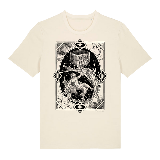 Vattumannen ✦ Stjärnvisaren 2026 ✦ B&W Artist Series T-shirt